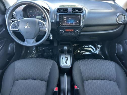 Jet Black Metallic 2024 Mitsubishi Mirage ES