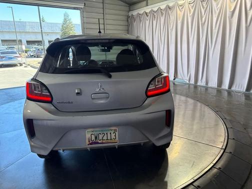 Starlight Silver Metallic 2024 Mitsubishi Mirage ES