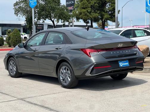 Amazon Gray 2026 Hyundai ELANTRA HEV Blue