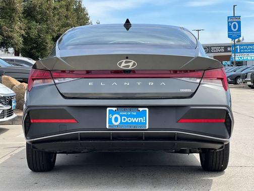 Amazon Gray 2026 Hyundai ELANTRA HEV Blue