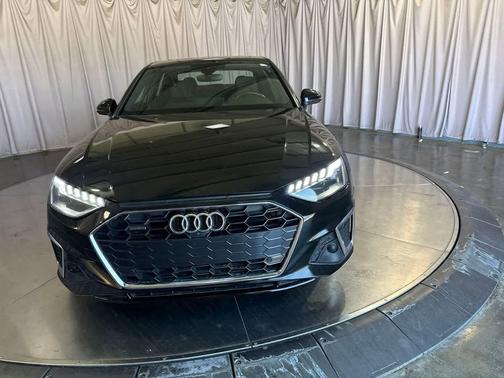 Black 2023 Audi A4 45 S line Premium Plus