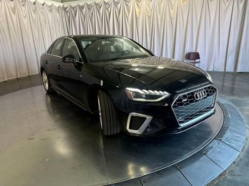 Black 2023 Audi A4 45 S line Premium Plus