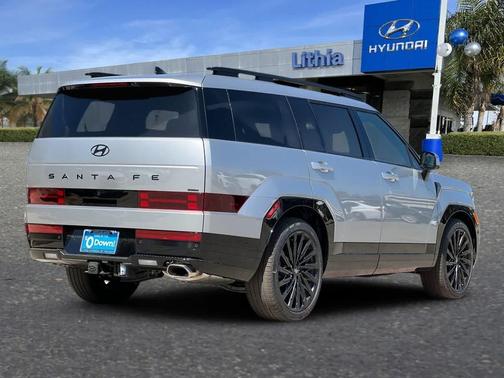 Shimmering Silver 2026 Hyundai SANTA FE Calligraphy