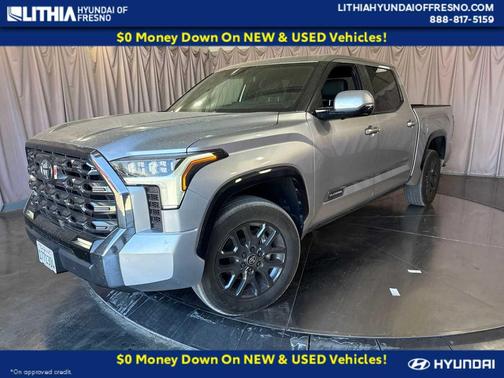 Celestial Silver Metallic 2025 Toyota Tundra Platinum
