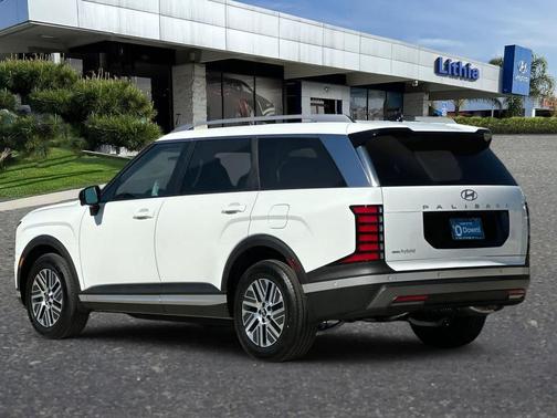 Creamy White Pearl 2026 Hyundai Palisade Hybrid Blue SEL Premium 7P