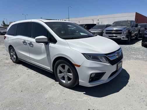Platinum White Pearl 2020 Honda Odyssey EX-L w/Navigation/RES
