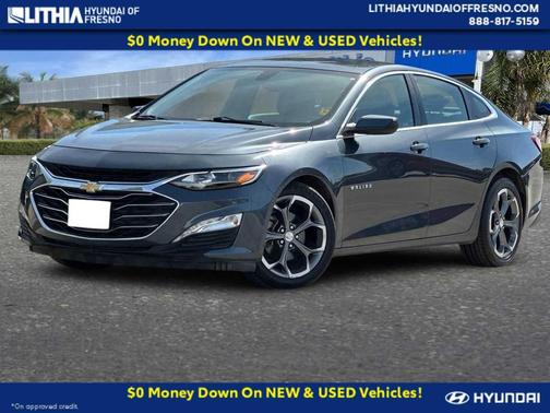 Shadow Gray Metallic 2021 Chevrolet Malibu LT
