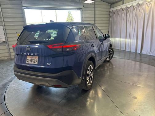 Caspian Blue Metallic 2023 Nissan Rogue SV