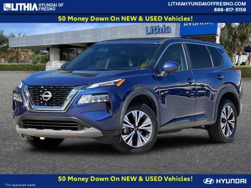 Caspian Blue Metallic 2023 Nissan Rogue SV