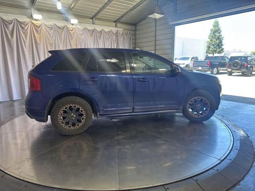 DEEP IMPACT BLUE METALLIC 2013 Ford Edge Sport