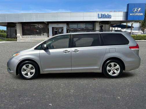 Silver Sky Metallic 2012 Toyota Sienna LE