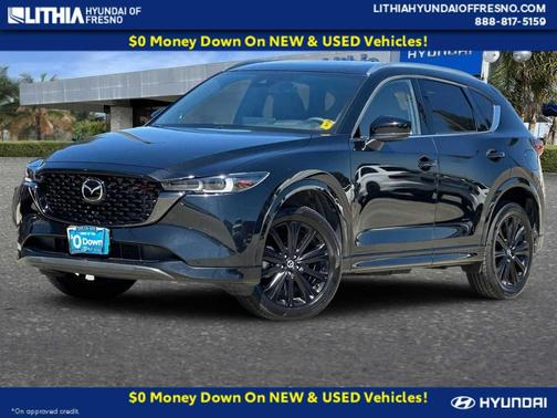 Jet Black Mica 2023 Mazda CX-5 2.5 Turbo