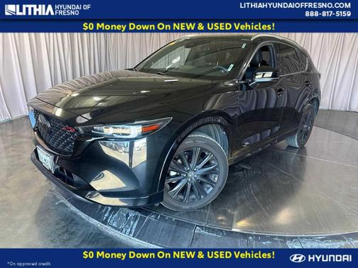 Jet Black Mica 2023 Mazda CX-5 2.5 Turbo