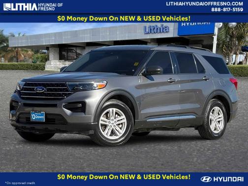 CARBONIZED GRAY METALLIC 2021 Ford Explorer XLT