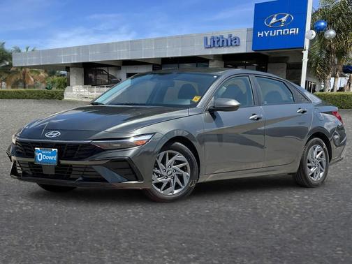 Amazon Gray 2024 Hyundai ELANTRA SEL