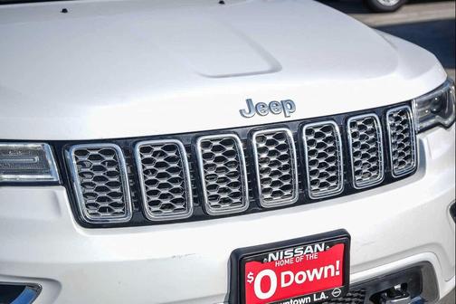 Bright White Clearcoat 2019 Jeep Grand Cherokee Overland