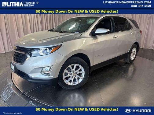 Silver Ice Metallic 2020 Chevrolet Equinox 1LT