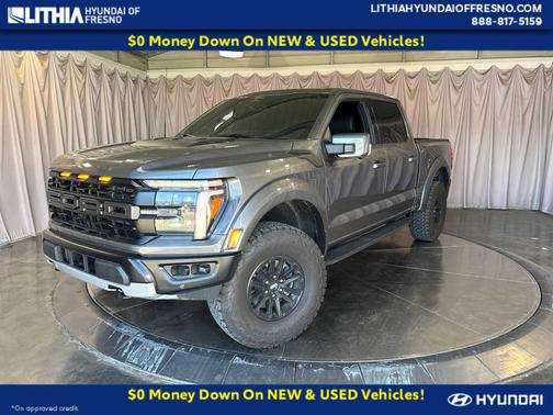 CARBONIZED GRAY METALLIC 2025 Ford F-150 Raptor