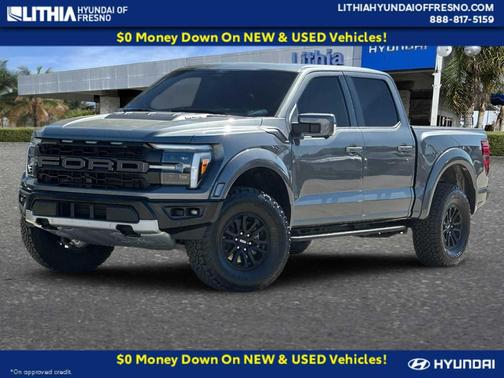 CARBONIZED GRAY METALLIC 2025 Ford F-150 Raptor