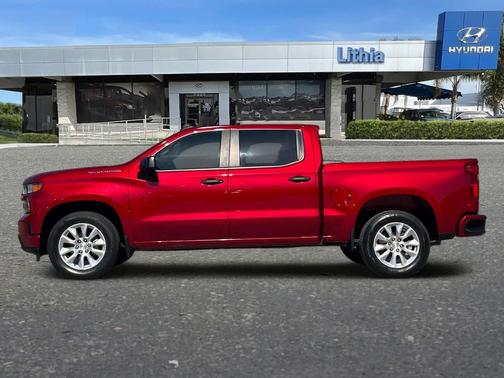 Cherry Red Tintcoat 2022 Chevrolet Silverado 1500 Limited Custom