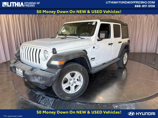 Bright White Clearcoat 2022 Jeep Wrangler Unlimited Sport