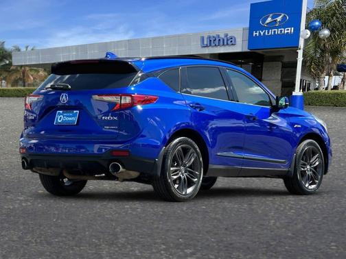 Apex Blue Pearl 2020 Acura RDX A-Spec