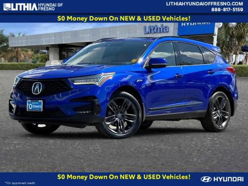 Apex Blue Pearl 2020 Acura RDX A-Spec