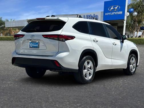 Wind Chill Pearl 2023 Toyota Highlander LE