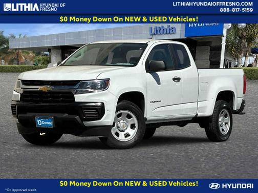 Summit White 2021 Chevrolet Colorado WT