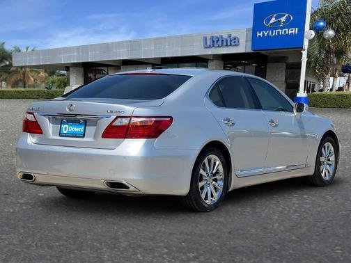 Mercury Metallic 2010 Lexus LS 460 Base