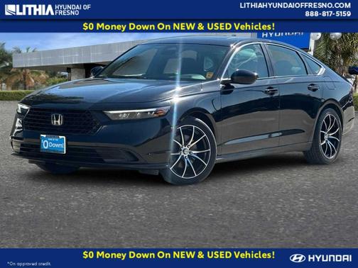 Crystal Black Pearl 2023 Honda Accord Hybrid Sport