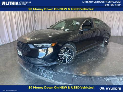 Crystal Black Pearl 2023 Honda Accord Hybrid Sport