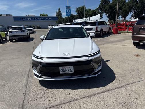 Serenity White 2026 Hyundai SONATA Hybrid Base