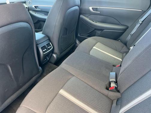 Serenity White 2026 Hyundai SONATA Hybrid Base