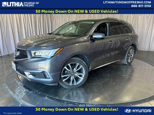 Modern Steel Metallic 2020 Acura MDX 3.5L