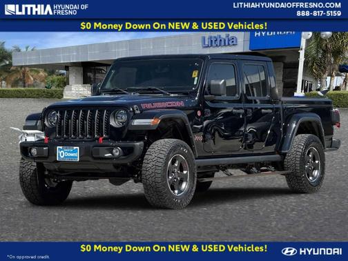 Black Clearcoat 2022 Jeep Gladiator Rubicon