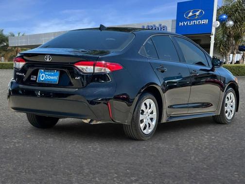 Midnight Black Metallic 2025 Toyota Corolla LE
