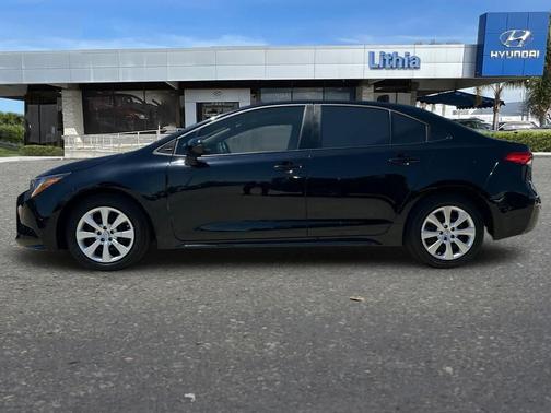 Midnight Black Metallic 2025 Toyota Corolla LE