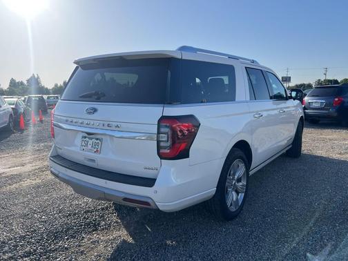 STAR WHITE MET TRI-COAT 2023 Ford Expedition Max Platinum