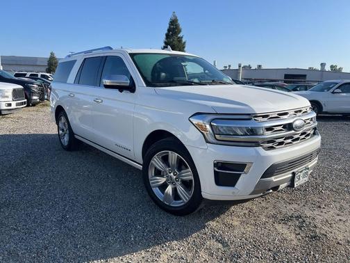 STAR WHITE MET TRI-COAT 2023 Ford Expedition Max Platinum