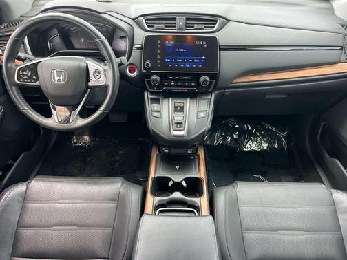 Platinum White Pearl 2021 Honda CR-V Hybrid Touring