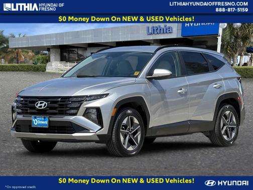 Shimmering Silver 2025 Hyundai TUCSON SEL