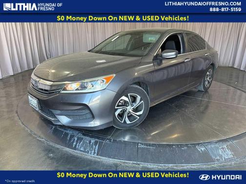 Gray 2017 Honda Accord LX