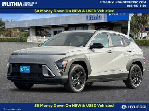 Cyber Gray Metallic 2026 Hyundai KONA SEL Sport