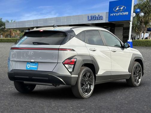 Cyber Gray Metallic 2026 Hyundai KONA SEL Sport