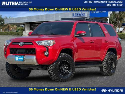 Barcelona Red Metallic 2023 Toyota 4Runner TRD Off Road Premium