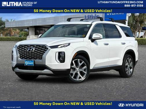 Hyper White 2021 Hyundai PALISADE SEL