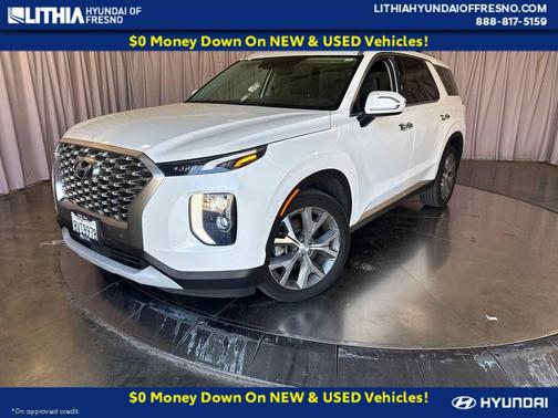 Hyper White 2021 Hyundai PALISADE SEL
