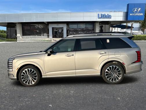 Typhoon Silver Metallic 2026 Hyundai Palisade Hybrid Calligraphy