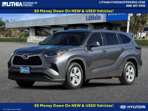 Magnetic Gray Metallic 2021 Toyota Highlander L